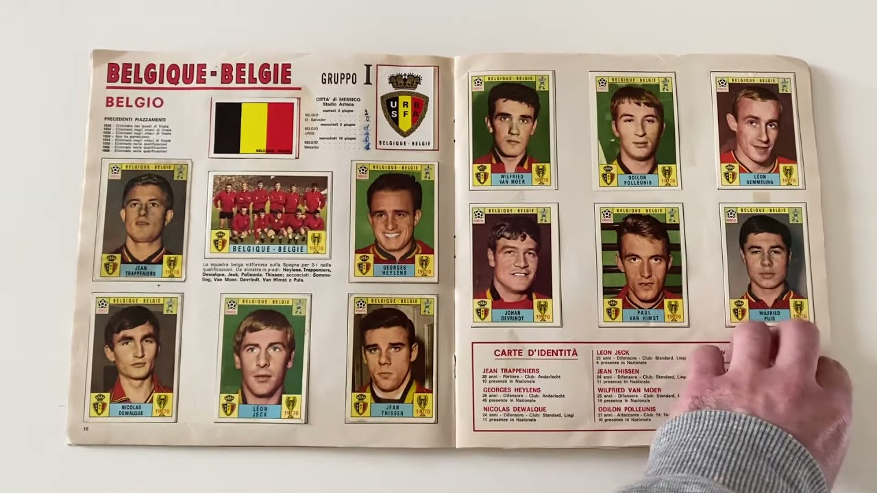 Album Panini Mexico 70 Completo