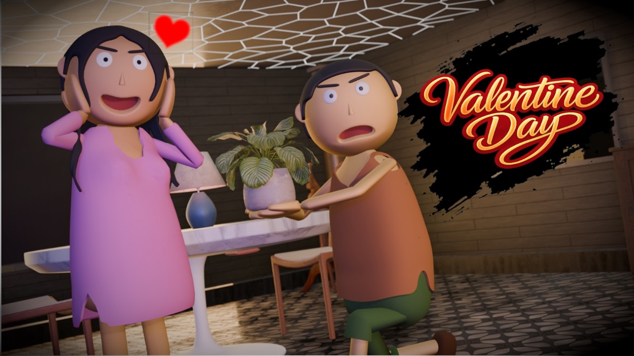 Not Happy Valantine Day 😵‍💫 | The Toon Kin