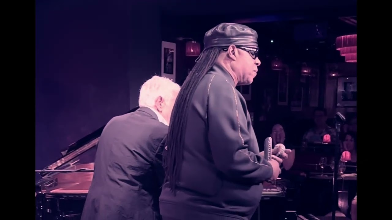 Monty Alexander and Stevie Wonder jamming in London!