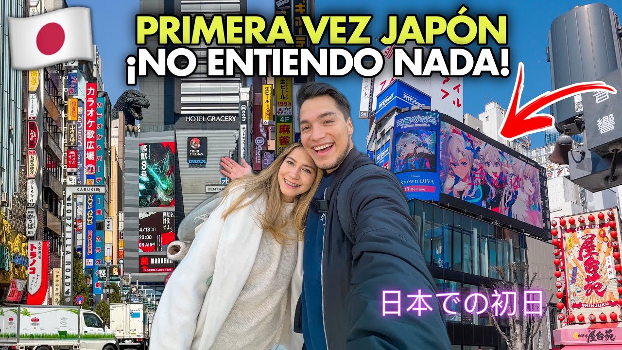 Nuestra PRIMERA VEZ en JAP&Oacute;N 🇯🇵😱 &iexcl;No entendemos nada!