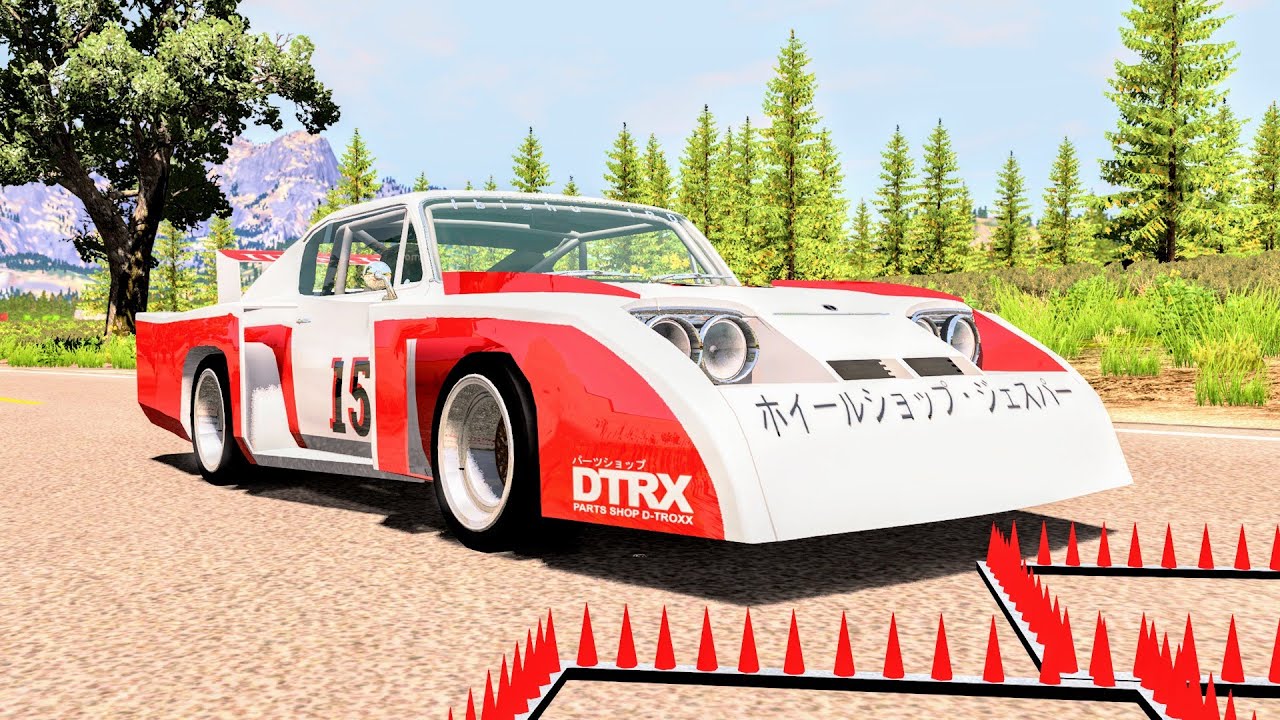 Massive Spike Strip Pileup Crashes #63 – BeamNG Drive | CrashBoomPunk