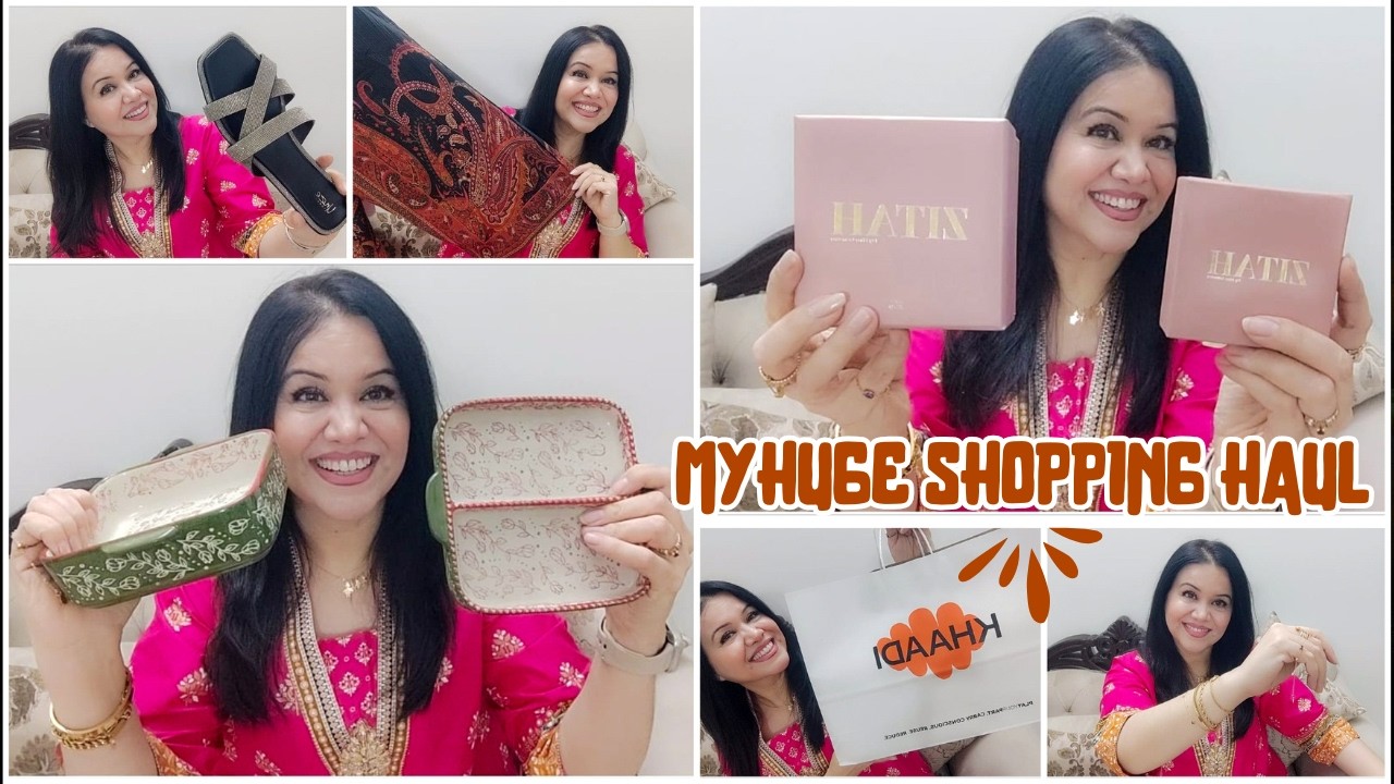 My huge shopping haul || Everyday Luxury Finds || Jewellery Clothes, Shoes & Dishes