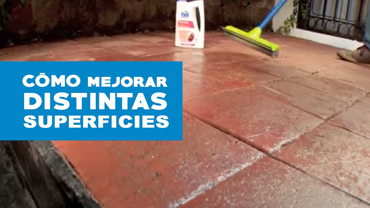 Cómo reparar y mejorar distintas superficies