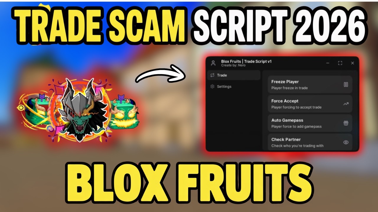 🔥 NEW Trade Scam Script 2026 Blox Fruits (NO KEY)