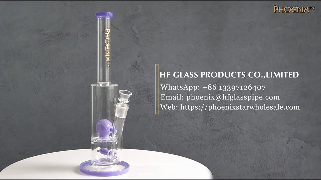 Percolator Bong with Diffuser Ball Perc & Inline Diffused Perc PHX557