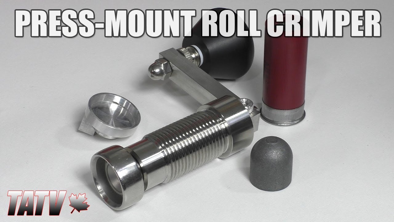 Press-Mount Shotshell Roll Crimper