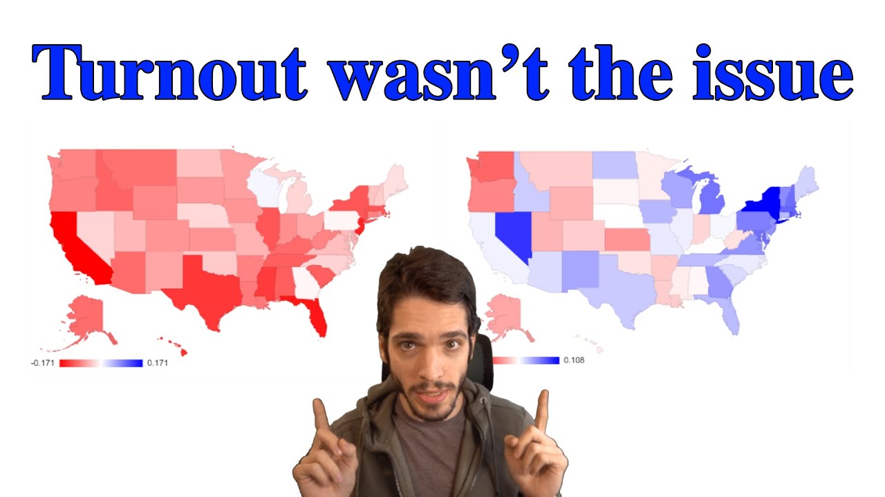 Kamala Harris Didn’t Lose because of Low Voter Turnout