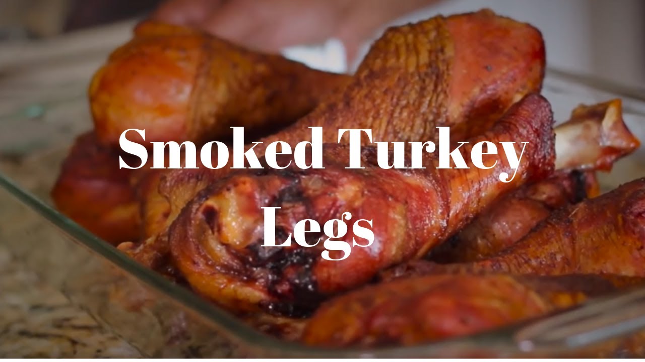 Smoked Turkey Legs on the RecTec Pellet Smoker