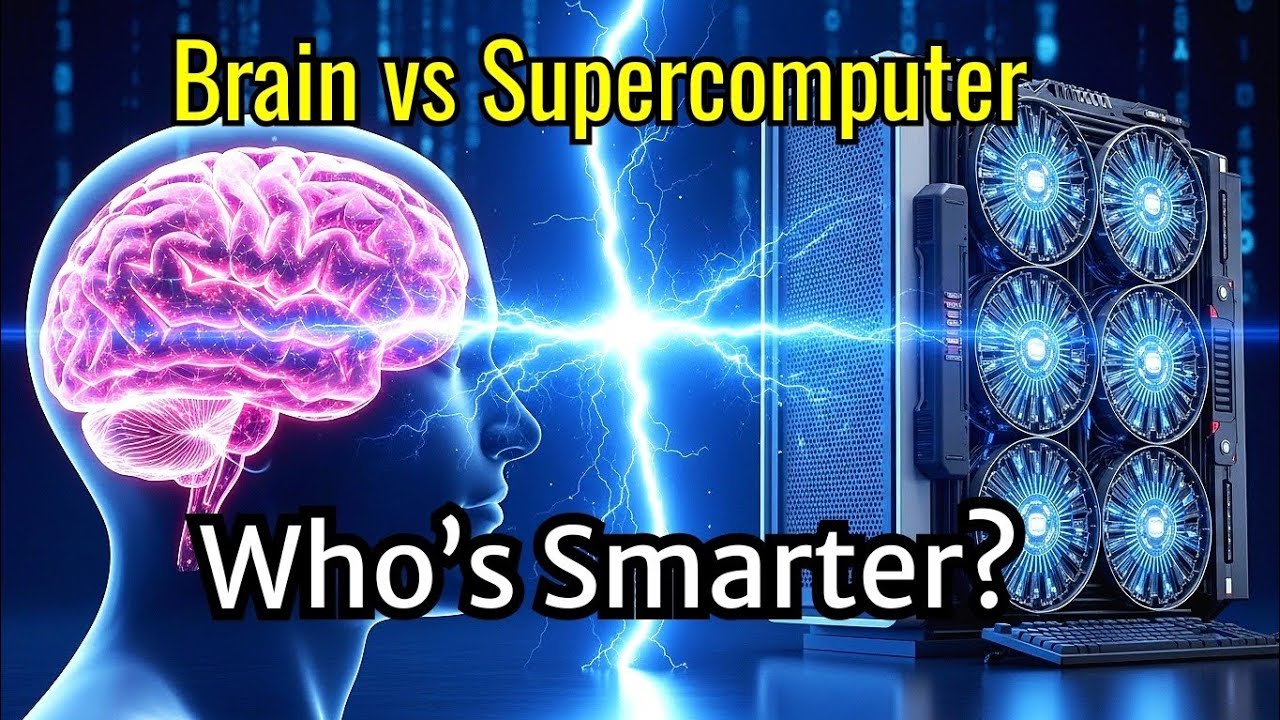 Human Brain vs Supercomputer &ndash; The Ultimate Power Comparison | Science vs Creation