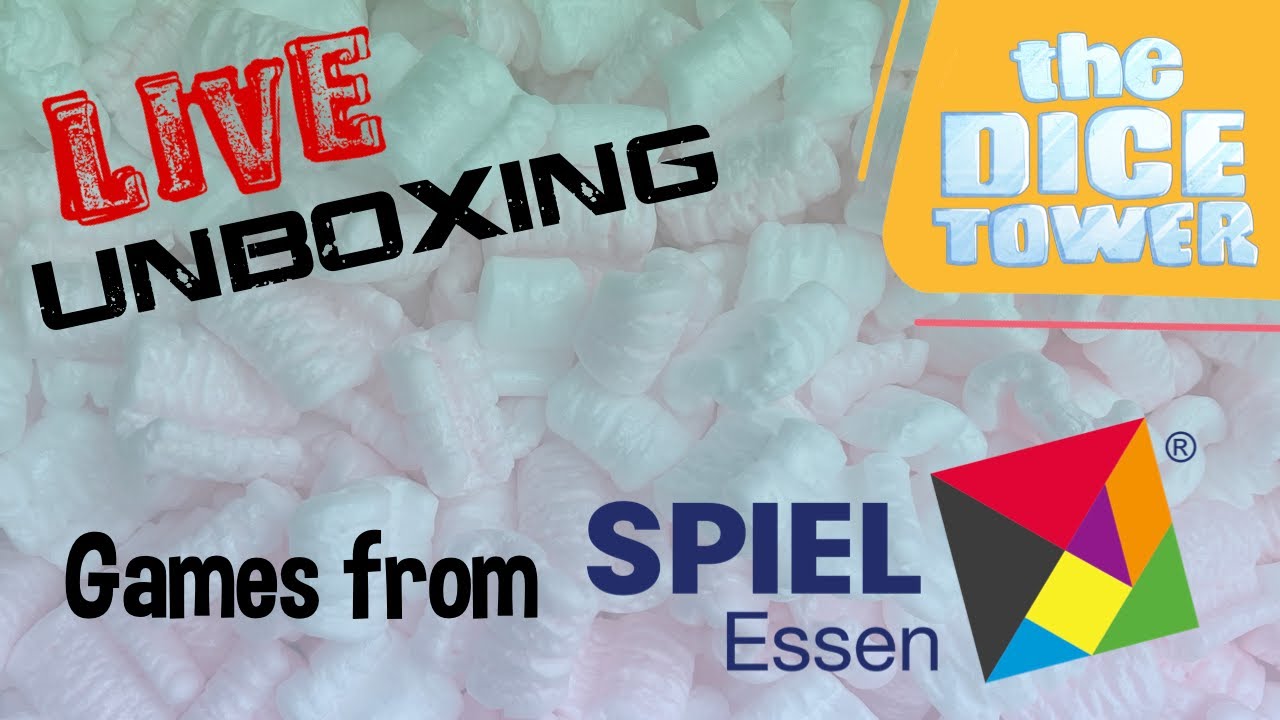 Live Unboxing of SPIEL Essen Games!