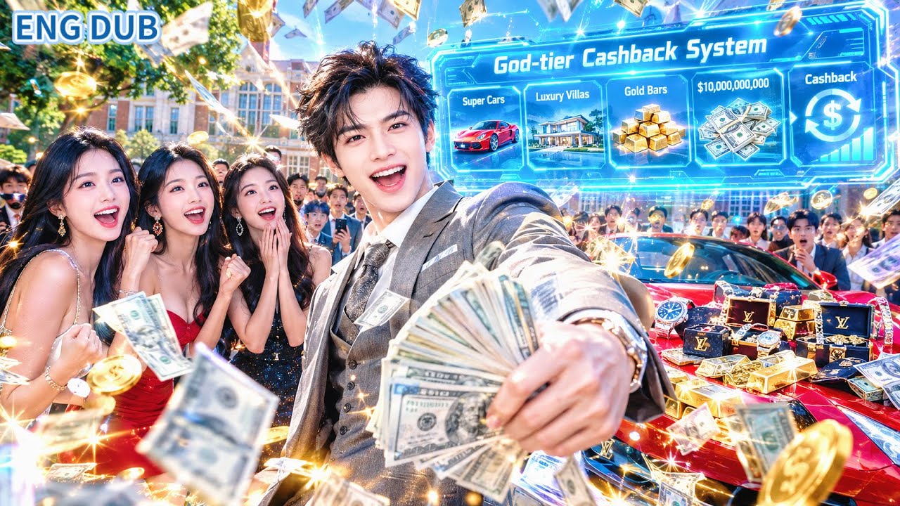 Poor student unlocks 100x cashback, becomes a rich heir&mdash;the lazier he gets, the richer he gets!