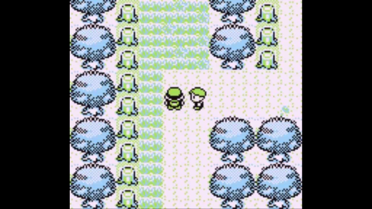 Прохождение Pokemon Blue, часть 3: Виридианский лес