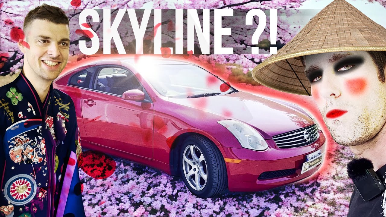 NISSAN SKYLINE... 350 GT... MAIS CA RESTE UNE SKYLINE!