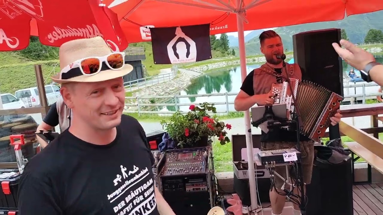 CD Präsentation KaserMandl Duo. Das Ist Tirol. KaserMandl am Penken. Samstag 29-07-2023