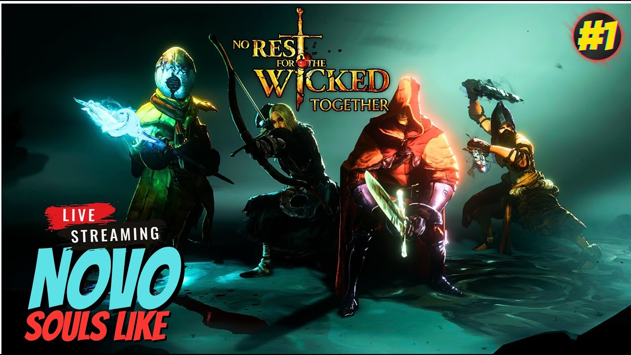 PRIMEIRA VEZ em NO REST FOR THE WICKED ⚔️😱 | Soulslike DIFÍCIL DEMAIS. PART 1