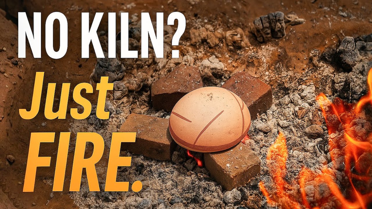 Fire Pottery Anywhere – No Kiln Needed! | Beginner Survival Skills