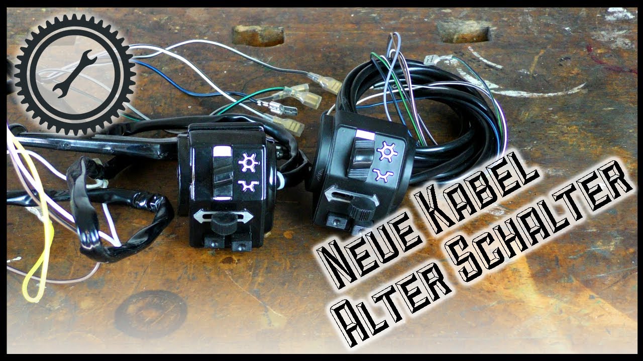 Simson Kombischalter - Ein neues Kabel - Wo muss ich die Kabel anlöten