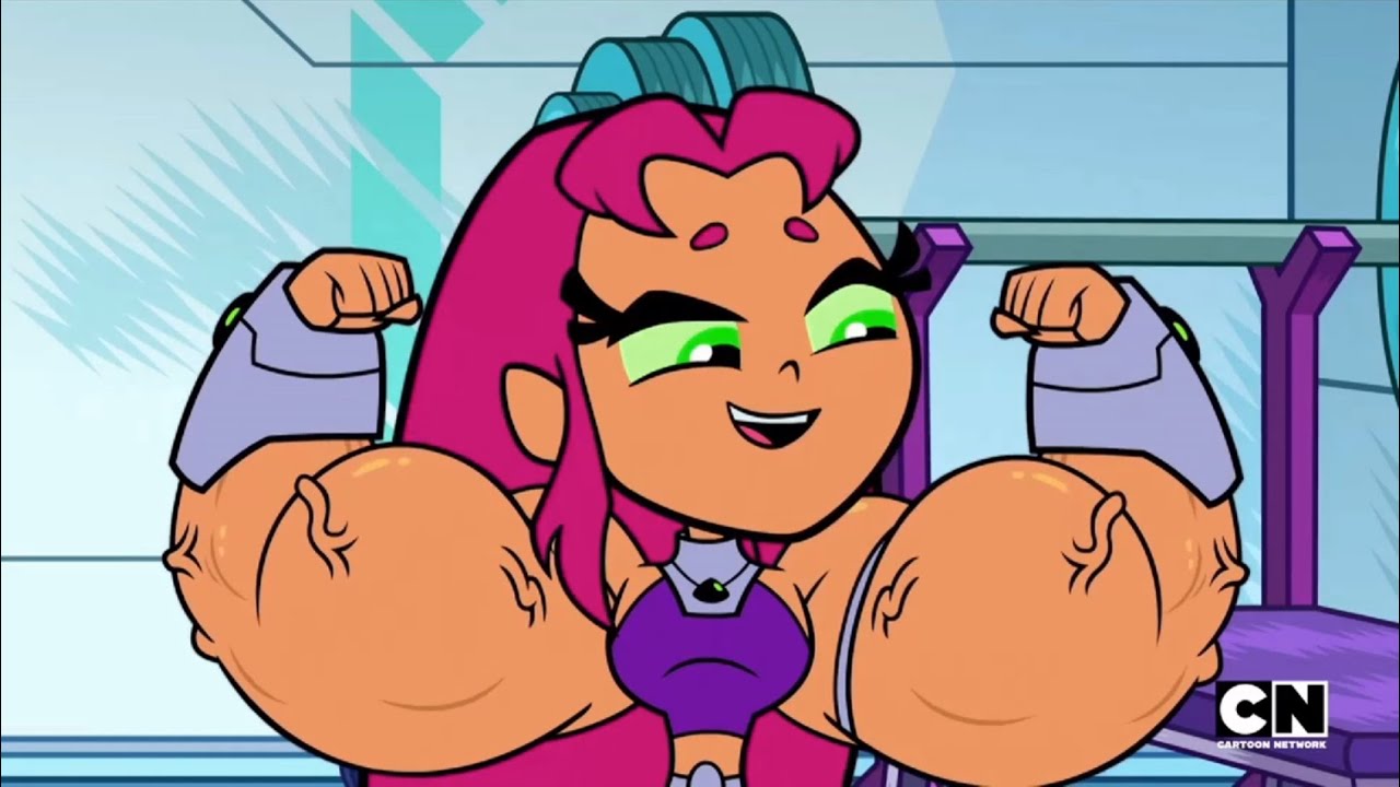 Female Muscle clip 924 - Teen Titans Go!