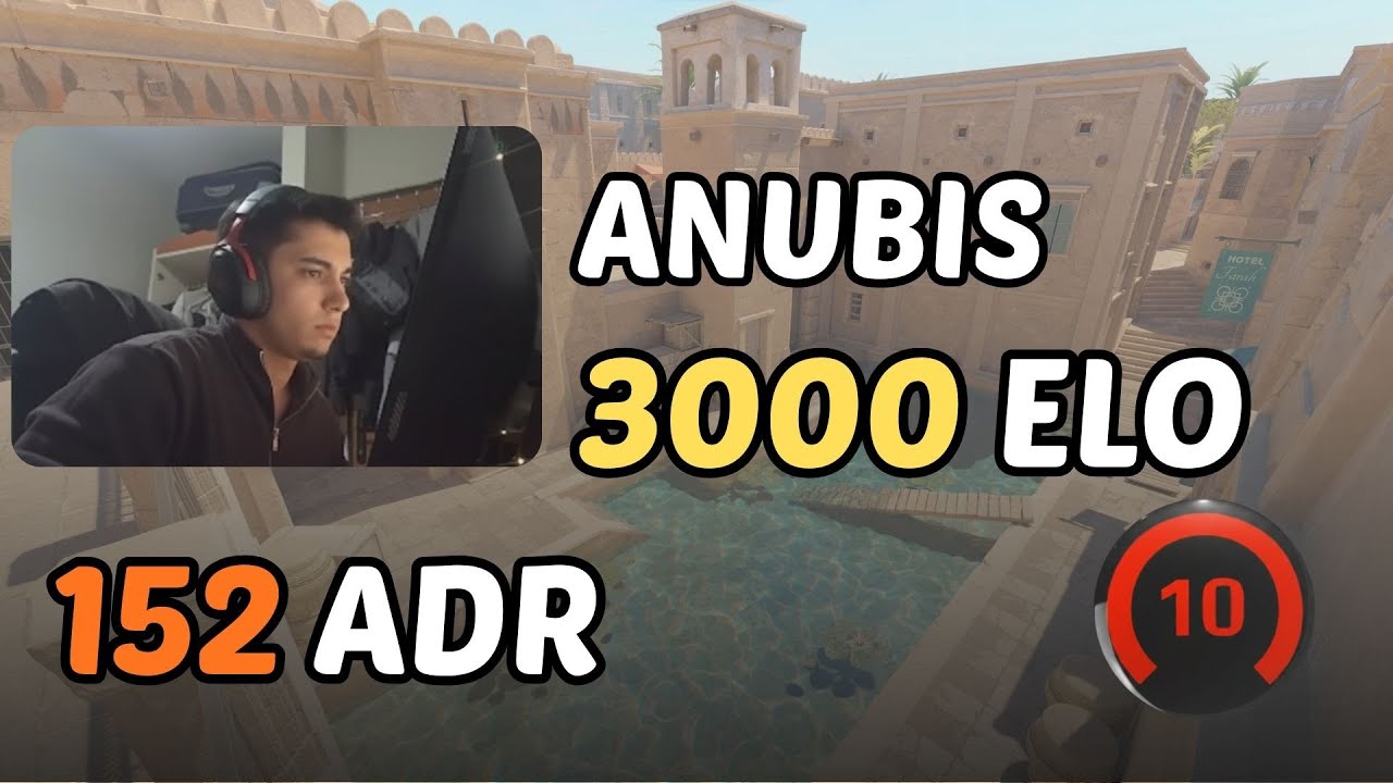 152 ADR Anubisi Dar Ettik - Faceit 3000 ELO Maç