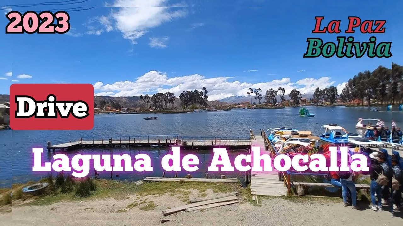 Driving through Achocalla ; Lagunas ( Another road to El Alto from Zona Sur) 🇧🇴 아쪼깔랴 동네 길 Ep 056