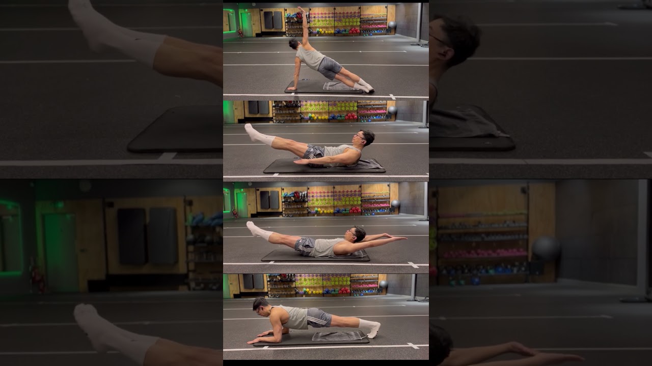 4 isometric core exercises  #coreworkouts #abstraining #plank #isometric