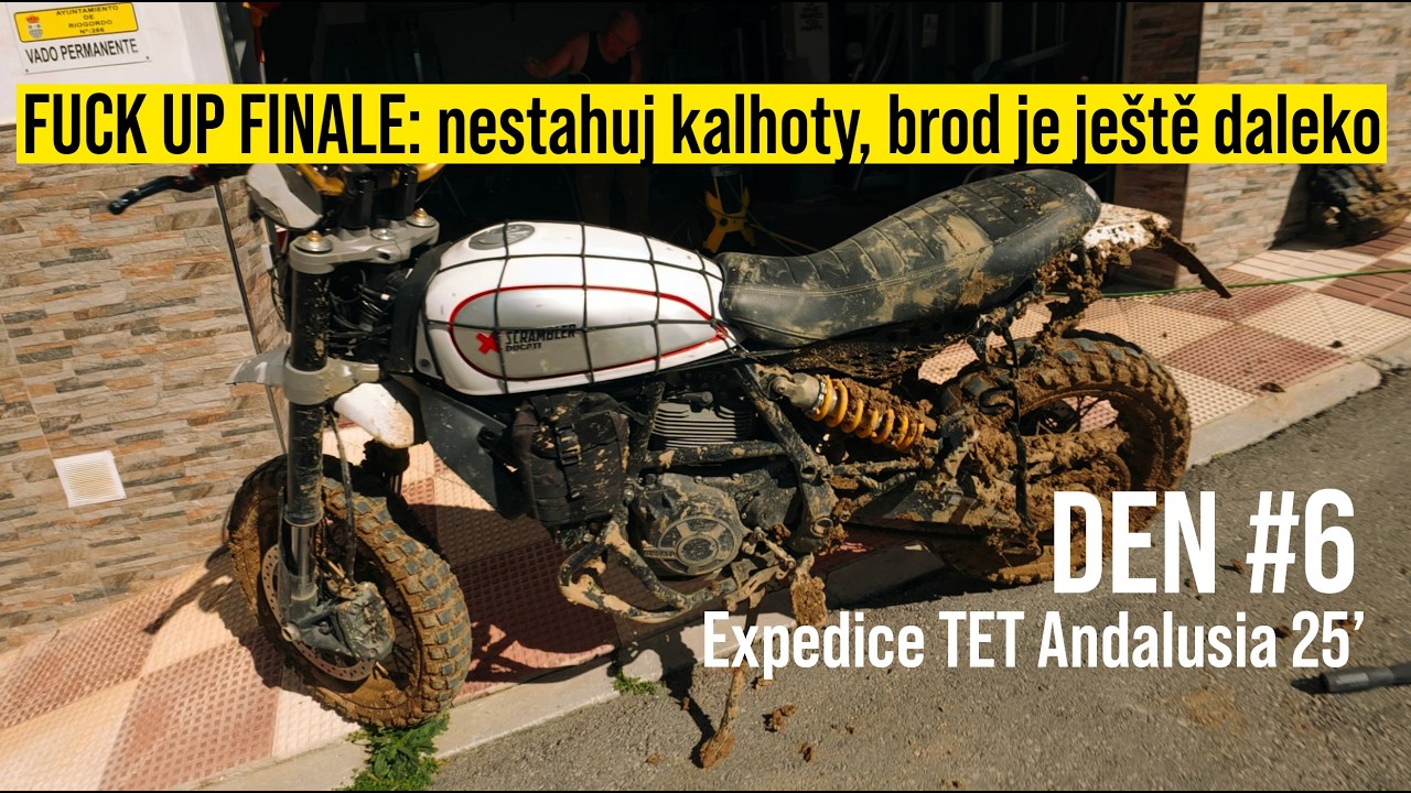 DEN #6 FUCK-UP FIN&Aacute;LE: nestahuj kalhoty, brod je je&scaron;tě daleko ✕ Expedice TET Andalusia 25'