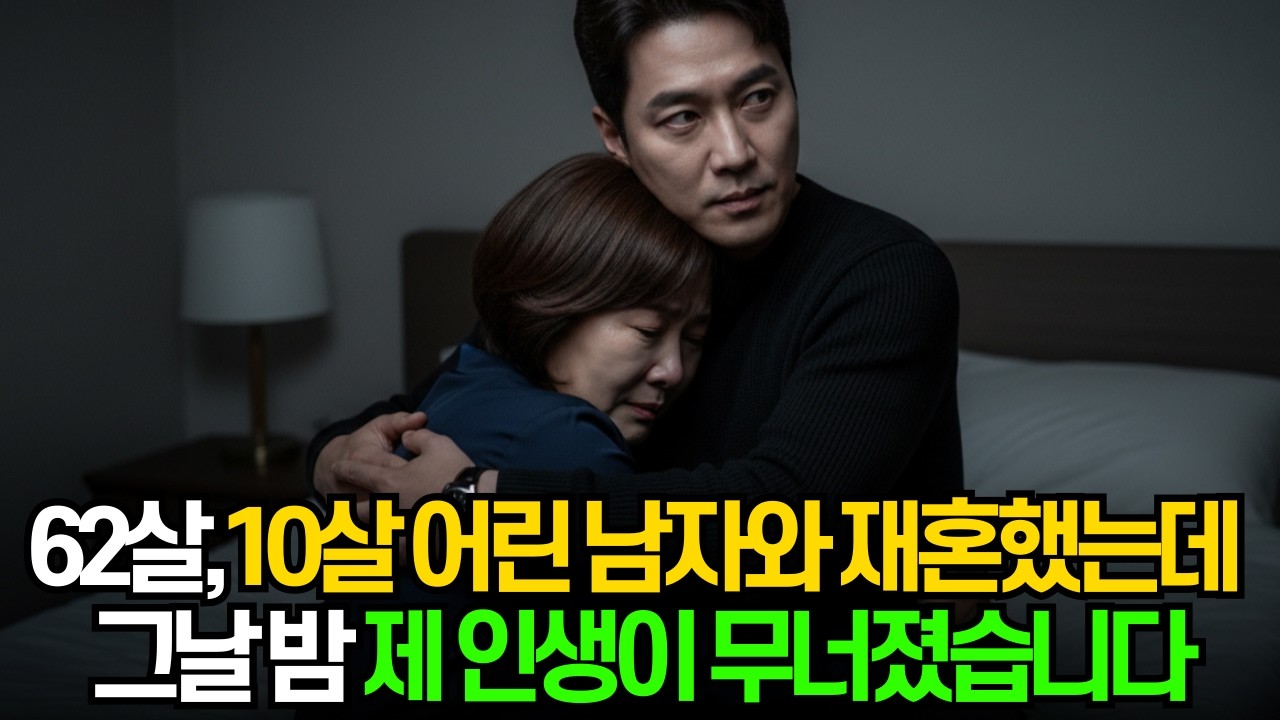10살 어린 남자와 재혼한 62세 여성, 그날 밤 인생이 무너졌습니다｜황혼재혼｜노후사연ㅣ인생사연ㅣ오디오북ㅣ