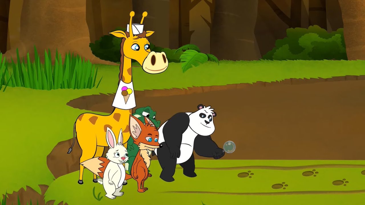 Panda ve Dondurmacı - T&uuml;rk&ccedil;e Masallar - Turkish Fairy Tales