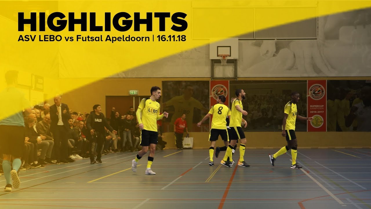 HIGHLIGHTS | ASV LEBO vs Futsal Apeldoorn | 16.11.18