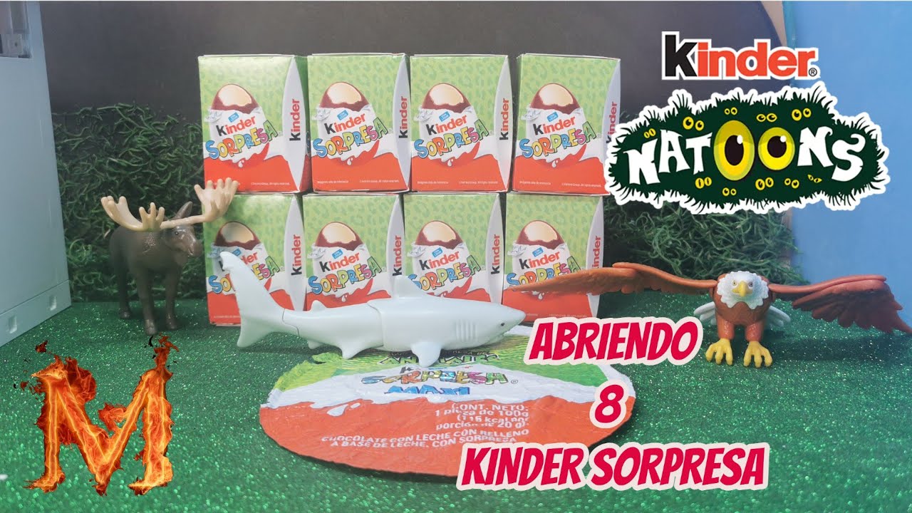 Kinder Sorpresa Natoons o Animales (primera parte)
