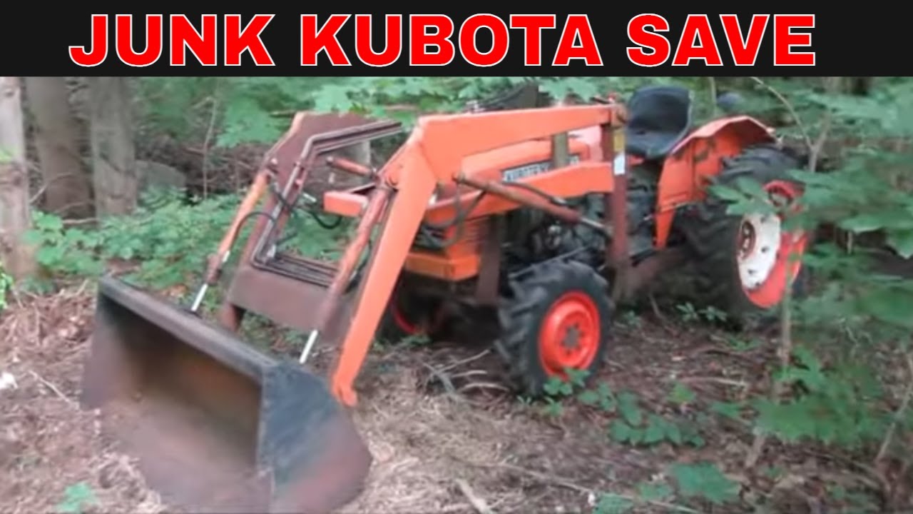 Abandoned Kubota is Missing Parts. lets make them.