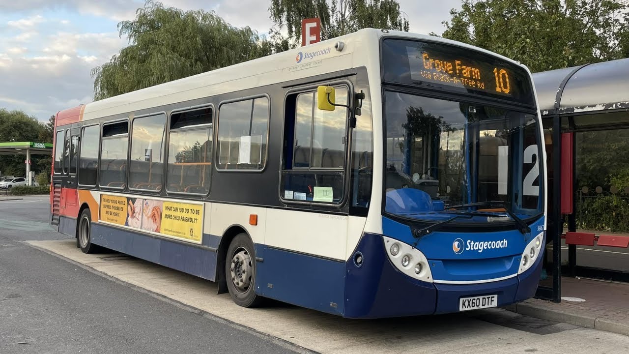 Stagecoach Midlands (Nuneaton) 36167 (KX60 DTF) Route 10