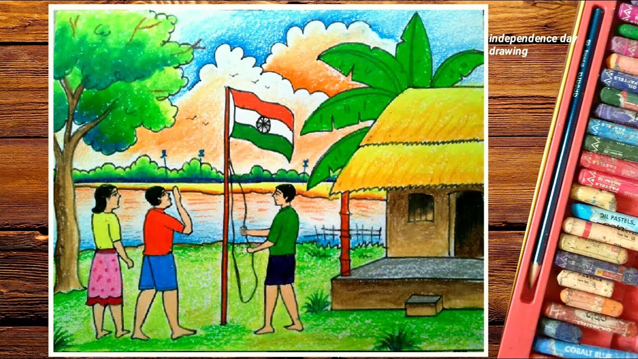 15TH AUGUST DRAWING||INDEPENDENCE DAY DRAWING COMPETITION
