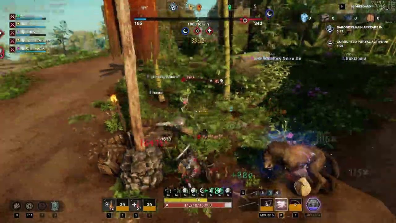 Afterlife - New World 1vX PvP (Spear/SnS,  Part 9)