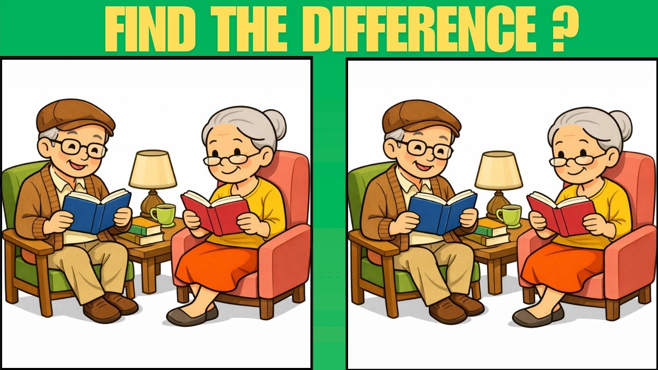 Find the difference, Think Fast, Look Closer, Spot It Fast! Ultimate Picture Puzzle Challenges #232