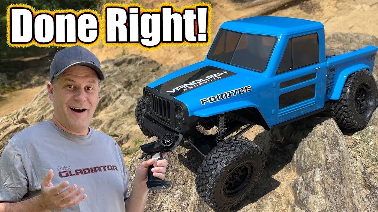 RC Trail Truck You Get Hooked On! Vanquish Fordyce