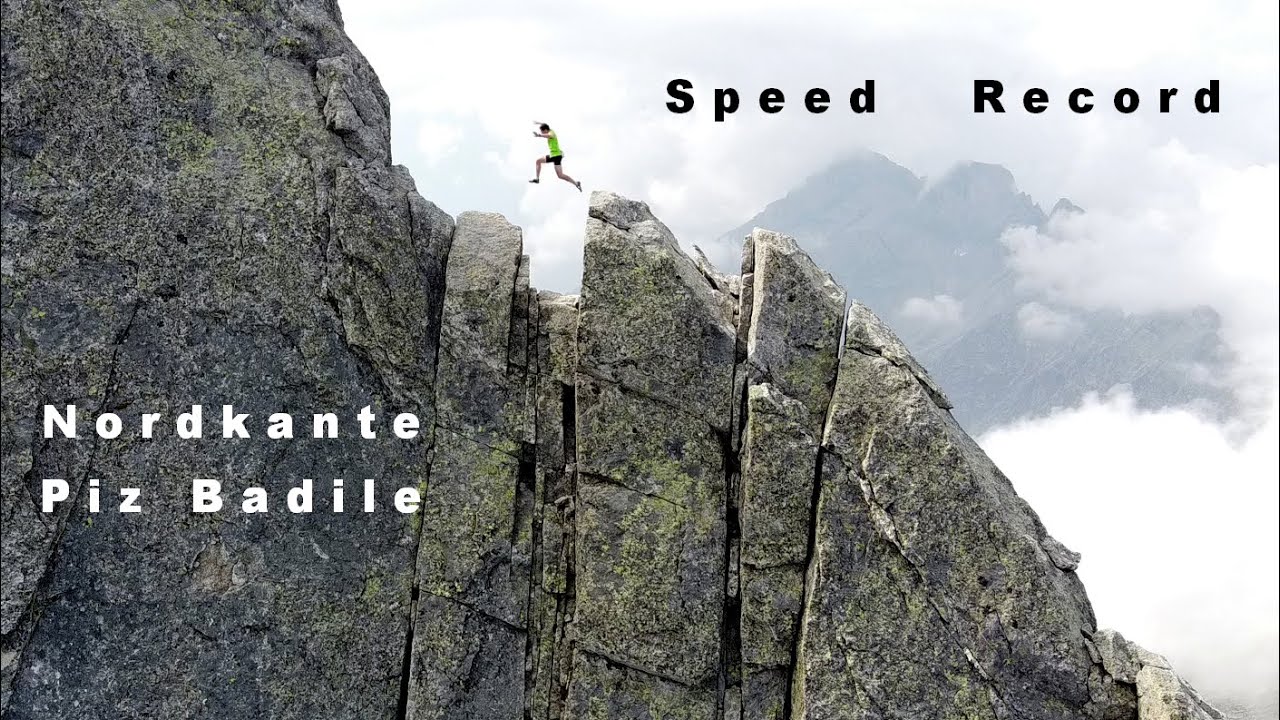 Nordkante Piz Badile Speed Record