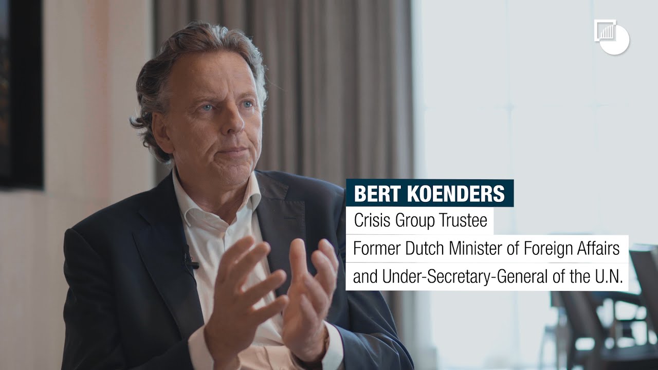 Albert Koenders on the new European security architecture | Crisis Group's Trustees in Conversation