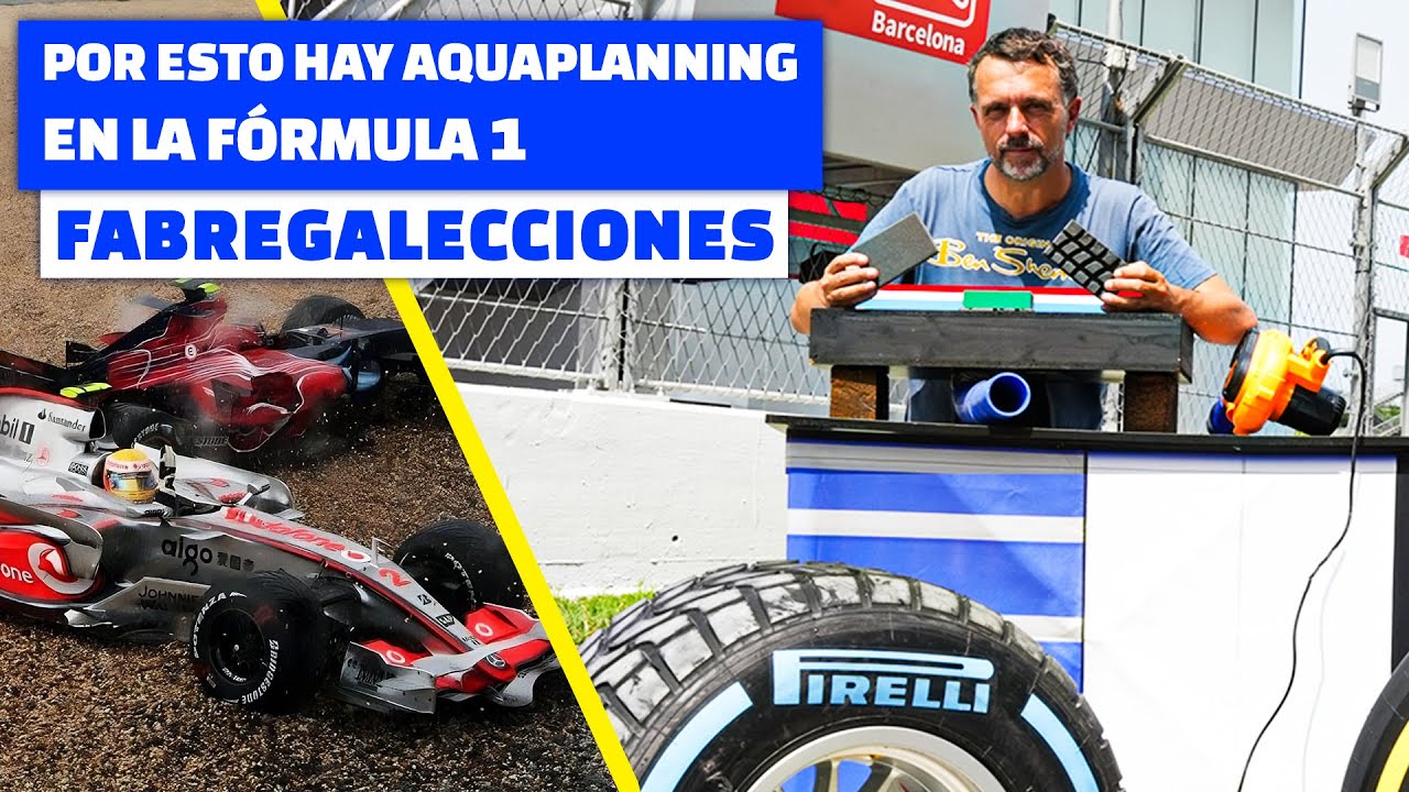 FABREGALECCIONES: Por esto hay aquaplaning en Fórmula 1. Neumáticos intermedios y extrema lluvia