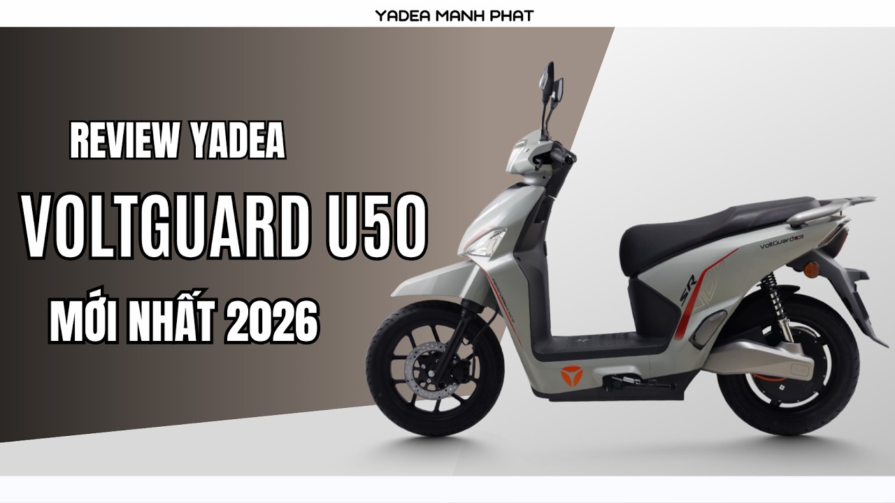 REVIEW CHI TIẾT XE ĐIỆN VOLTGUARD U50 ( V002 U50 ) - DI CHUYỂN XA CÔNG NGHỆ THÔNG MINH
