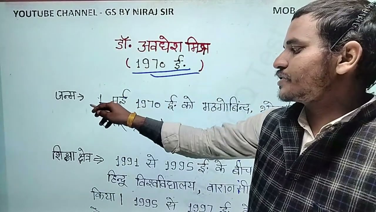 डाक्टर अवधेश मिश्रा #gsbynirajsir TGT PGT LtGrade Art Special Top 15 MCQ Test #tgtart #pgtart