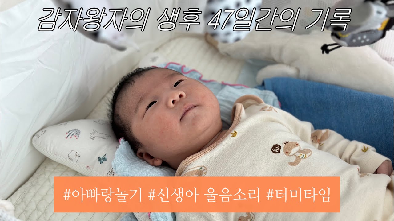 신생아 47일까지의 기록