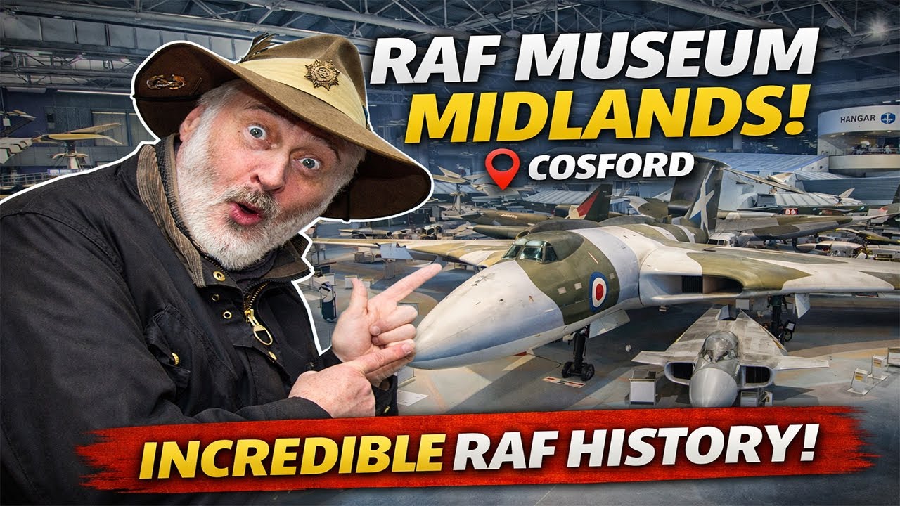 RAF Museum Midlands (Cosford) Tour | Amazing Historic Aircraft + Aviation History!