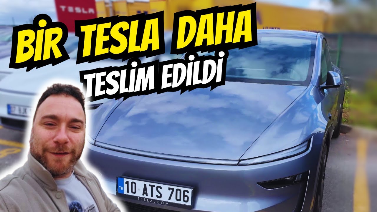 Tesla Model Y Juniper Teslimatı | Quick Silver Renk, İlk Şarj ve EAP Deneyimi!