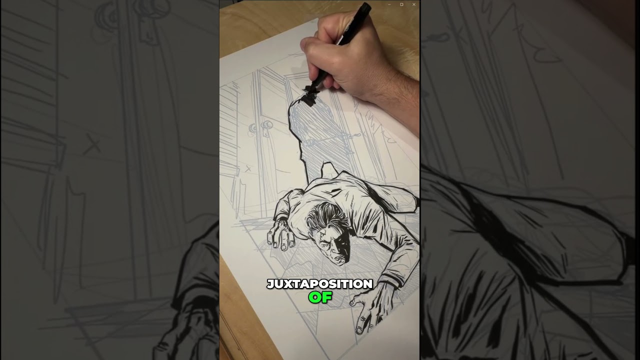 How to draw Noir Comics - Jay Martin