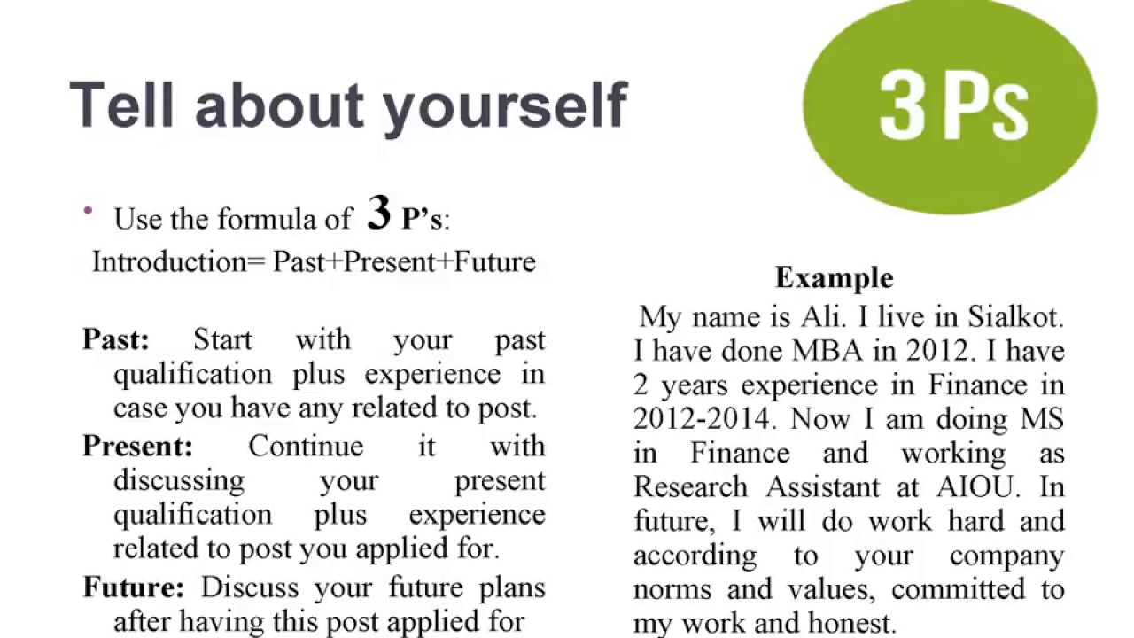 INTERVIEW GUIDLINES for NBP TO and Other interviews