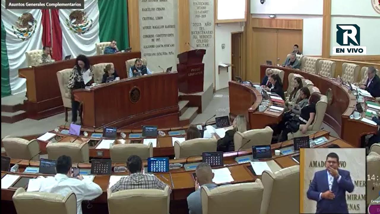Sesión del Congreso de Nayarit