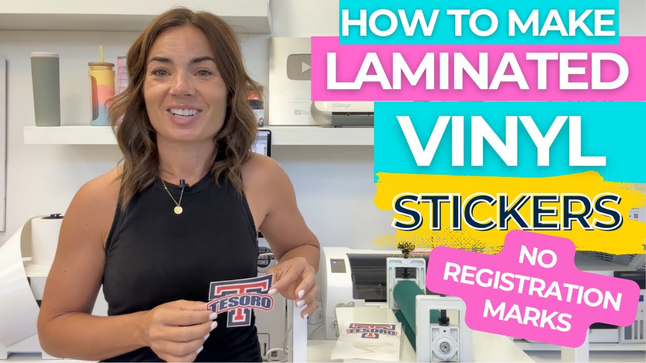 Print Laminated Vinyl Stickers at Home | iColor 250 Step by Step Tutorial