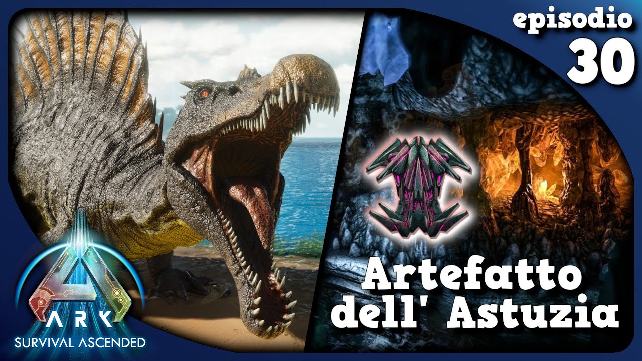 Doma dello SPINOSAURO e CAVERN OF THE LOST HOPE ! - Ark Survival Ascended | The Island | EP.30