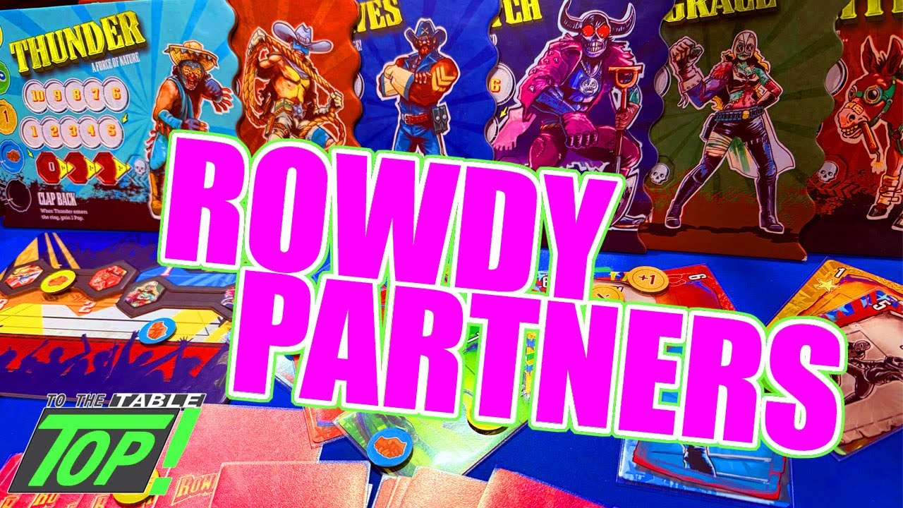 Rowdy Partners - Trick-Taker from Capstone Games